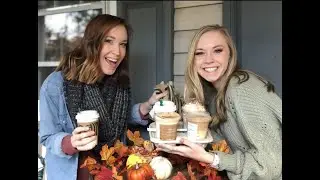 Trying Every Starbucks FALL Menu Item!! 2021
