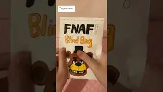 fnaf blind bag! #blindbag #craft #papercraft #diy #papersquishy #fnaf #asmr #youtubeshorts #shorts