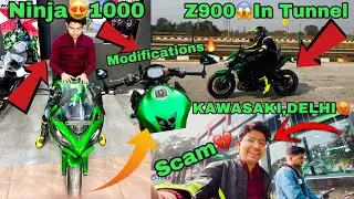 Ninja💚1000 Pasand Aa Gyi‼️Z900 Modifications😱New Mirrors Installed😳#z900 #ninja1000sx #kawasaki