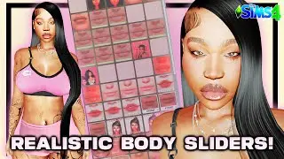РЕАЛИСТИЧНЫЕ СЛАЙДЕРЫ! 🌸 • SLIDER CC HAUL • THE SIMS 4