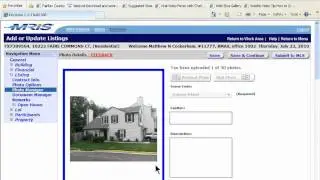 MRIS - Uploading Photos for a Listing