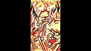 Drawing Steven Universe: Lars On Fire! On a sticky note