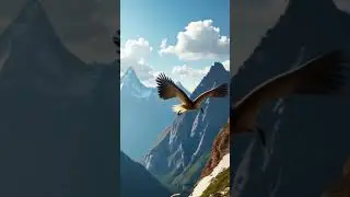 An eagle cinematic in future shot mountain. #eagle #wildlife #animalshorts