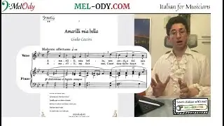 Amarilli mia bella: Translation, Pronunciation, Analysis