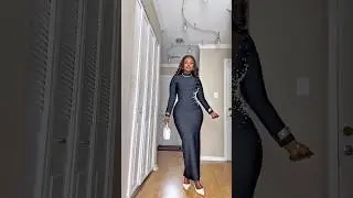 GRWM in this elegant #SHEIN dress. Link is in the description box. #grwm #sheinfinds  #elegantstyle