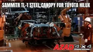 Стальной навес Sammitr для Toyota Hilux от Azad 4x4 &mdash; эксклюзивный поставщик в Индии