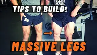 Advice to build STRONG legs (best quad & hamstring tips!!)