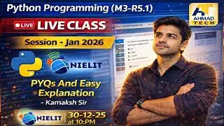 O LEVEL Python Programming (M3R5.1)  Class -6 || Most IMP PYQs for January 2026