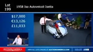 1958 ISO Spanish market Isetta at 2013 Spring Auburn Auction