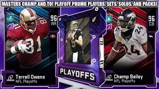 PLAYOFF MASTERS CHAMP AND TO! PLAYOFF PROMO PLAYERS, SETS, SOLOS, AND PACKS! | MADDEN 20