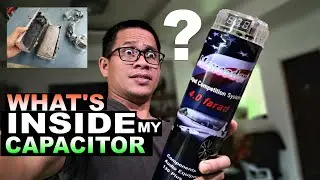 WHAT'S INSIDE MY CAPACITOR?  INSIDE MY CAR AUDIO CAPACITOR REVEAL - SAYANG BA OR SULIT ANG PERA?
