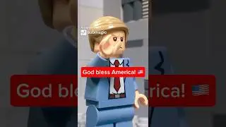 GOD BLESS AMERICA #lego #stopmotion #animation #trump #america