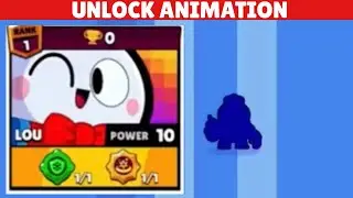 New Brawler Lou Unlock Animation