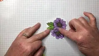 Coloring True Love Designer Series Paper with Different Techniques