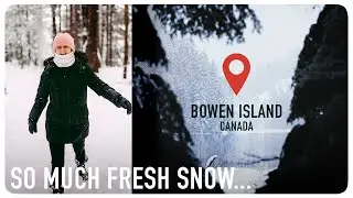Photo Essay: Waking up to a Snow Day on Canada's West Coast