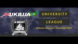 UKBJJA UNIVERSITY LEAGUE Warwick 5 HOUR recording !