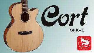 Электроакустическая гитара CORT SFX-E. МАССИВ ЕЛИ