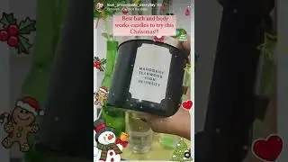 Top 3 bath and body works candles to try this Christmas 2021/new year 2022 #bathandbodyworkscandles