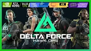 Delta Force Hawk Ops - RTX 4090 - 4K Gameplay - Ultimate Graphics Settings
