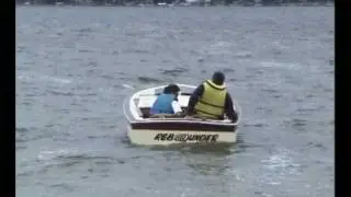 Rebounder - a fast Jersey Speed Skiff