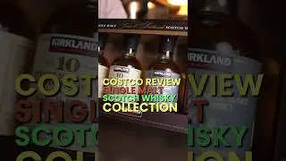 Costco Scotch Sampler Review #whisky #scotch #costco #bartender #bartending #mixology #barchemistry