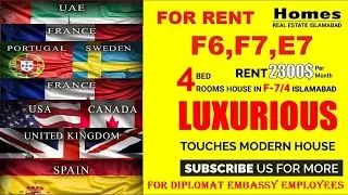 Sector F6 house available rent for UN employees Islamabad | 03115191387