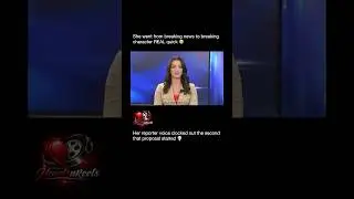 News Anchor Gets Proposed to LIVE on Air and Completely Breaks Character 😭💍