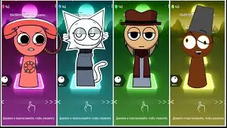 Brud🆚Wenda🆚Tunner🆚Sprunki Phone | Sprunki Battle | Tiles Hop Gaming