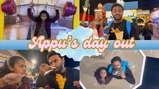 Oru Chinna food variety for Appu in Global Village DUBAI🇦🇪| Appu loves it😍🥰 | Pregnancy time craving