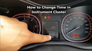VITARA BREZZA TIME SETTINGS HINDI HD - Change Time in Brezza Instrument Cluster