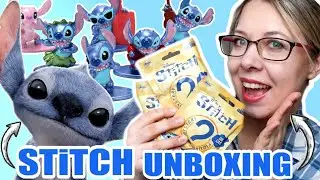 OTWIERAM STITCHOWE SASZETKI NIESPODZIANKI z BIEDRONKI #stitch #unboxing