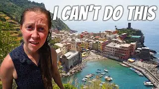 Italy in Summer - Big Mistake?  VANLIFE HEATWAVE | Cinque Terre & Pisa