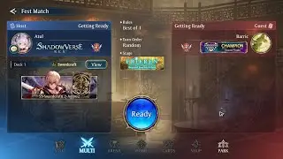 [シャドバWB] Shadowverse: Worlds Beyond  - Set5 - Blossoming Fate - Battle Fest - Barric playing Izudia