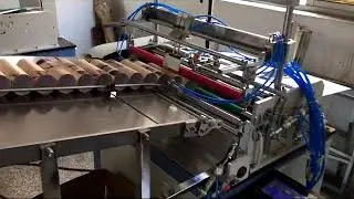 Round BOX Labeling Machine ( Paper Core Labeling Machine)