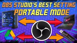 OBS Studio Portable Mode is AMAZING and EASY to Setup!