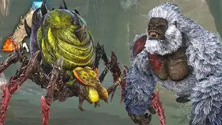 [26] Defeating The Beta Broodmother And Megapithecus (ARK Scorched Earth)
