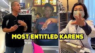 TOP 5 Best Ultimate Public Freakouts - Most Entitled Karens #10