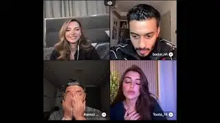 هوازن بداية بث جولات حموصية مع بدر الحسينان و توتا و رامز بث 1\28