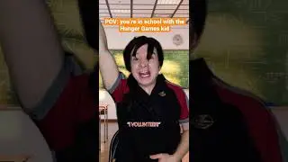 POV: you&rsquo;re in school with the Hunger Games kid #shorts #hungergames #katnisseverdeen