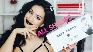 CoverGirl Katy Kat Matte Lipstick Swatches