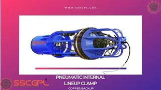 PNEUMATIC INTERNAL LINEUP CLAMP-COPPER BACKUP