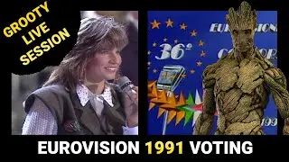 ESC 1991 Live Voting