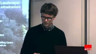 Seminar by Ed Wallis of Fabian Society paying for green infrastructure