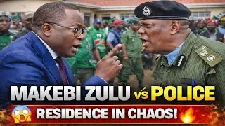 Makebi Zulu KICKS OUT Police From His Residence 😳 Malambo Erupts!