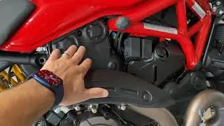 Carbon Heat Shield for Ducati Monster 821