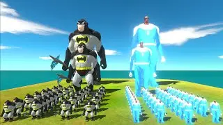 Growing Batman King Kong vs Colossal Titan Fantastic 4 - ARBS