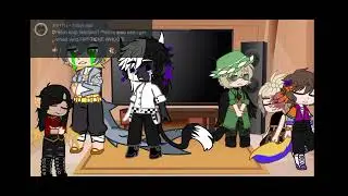 Some of the dsmp members to react to dream and ranboo brother au //my video and my au//