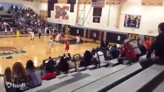 Bryce Fowler's 3/4 Court Shot to Tie Game