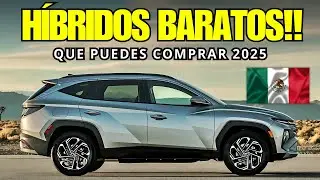 Los Autos H&iacute;bridos M&aacute;s BARATOS de M&eacute;xico en 2025
