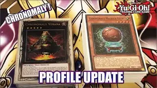 YUGIOH chronomaly deck profile post dawn of majesty